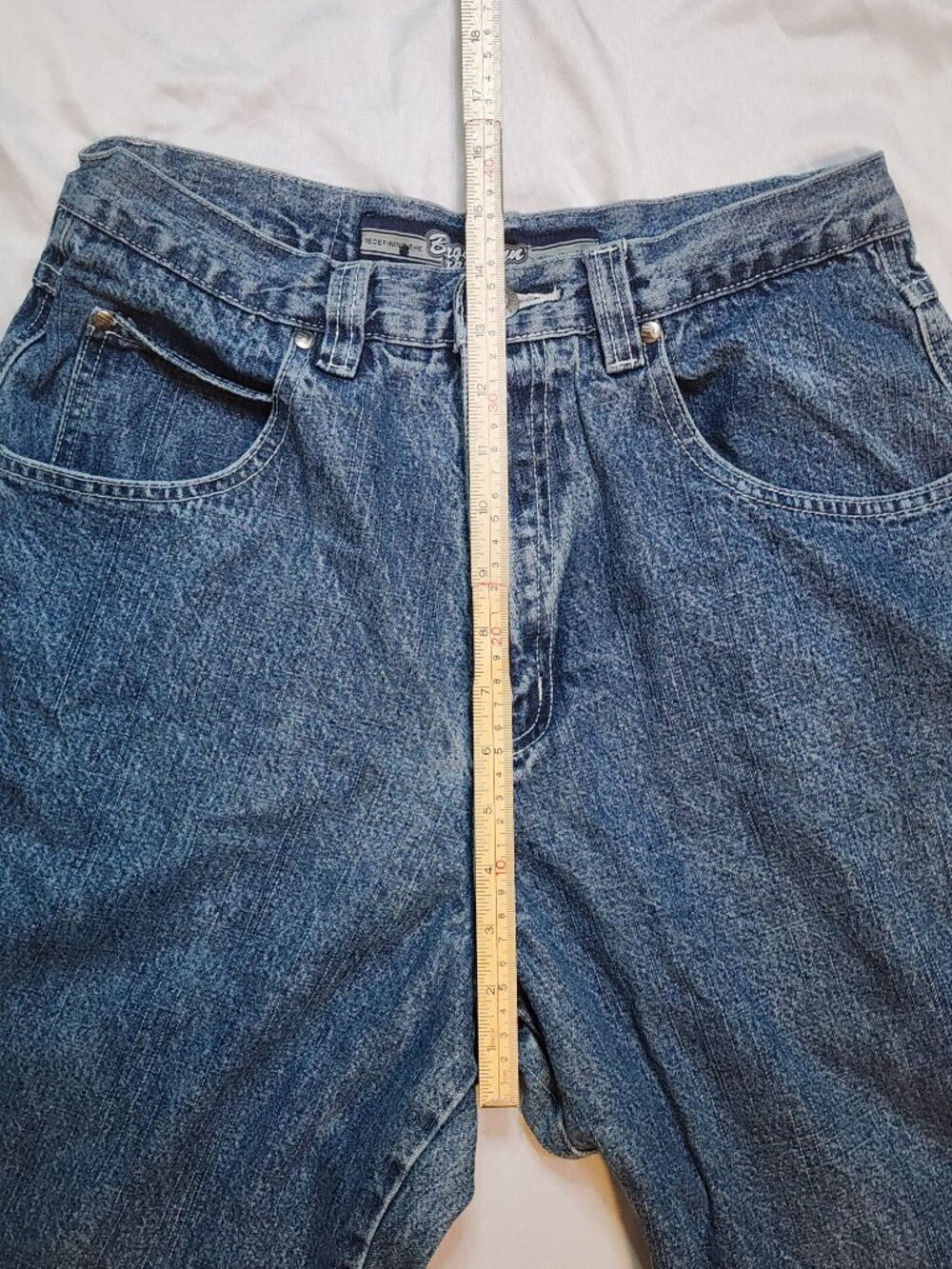 Vintage Brooklyn Xpress Size 32 Baggy Carpenter Jeans Y2K Skater - Picture 5 of 13